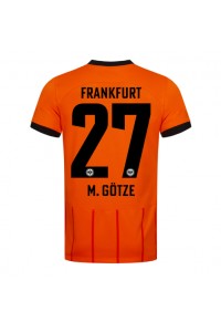 Eintracht Frankfurt Mario Gotze #27 Voetbaltruitje 3e tenue 2024-25 Korte Mouw